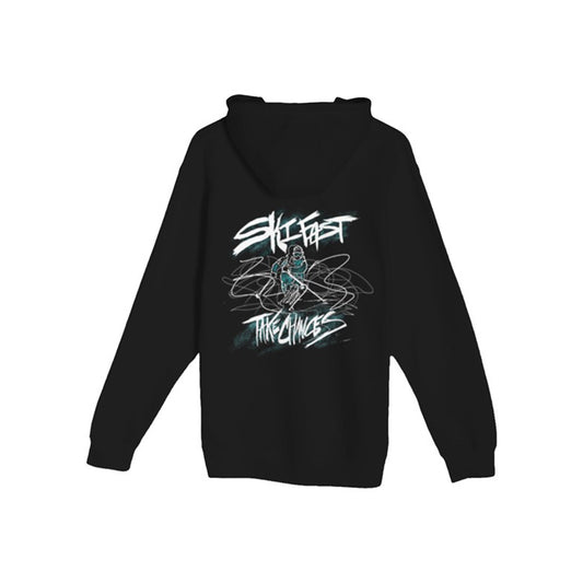 Ski Fast Take Chances Hood